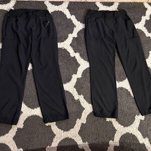 (2)Cherokee iflex scrub pants